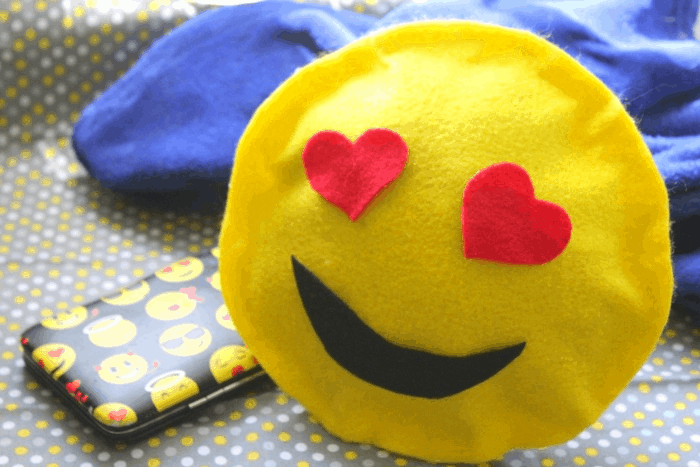 Emoji of hot sale a pillow