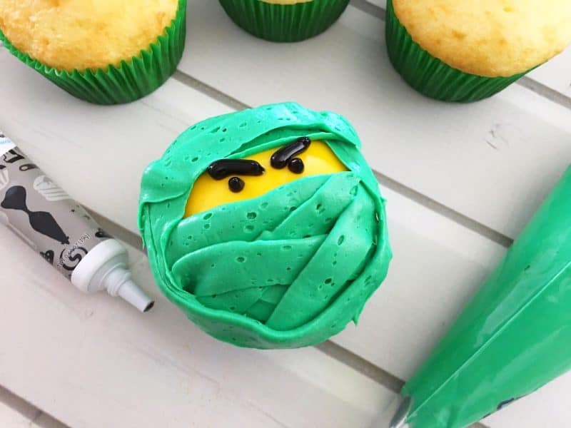 Lego store movie cupcakes