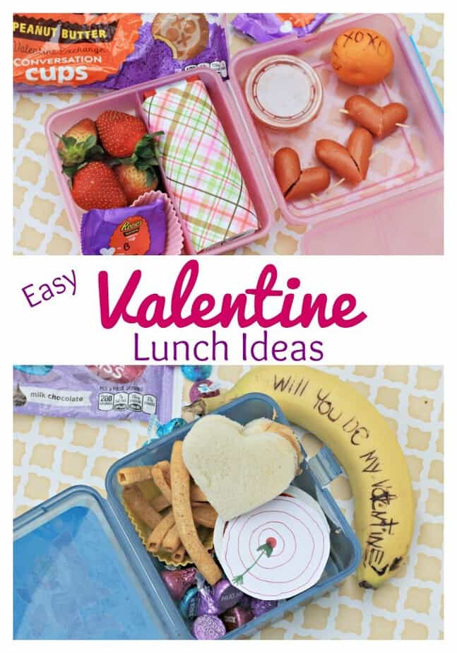 Easy Valentine Lunch Ideas {with a sweet surprise} - This Mama Loves