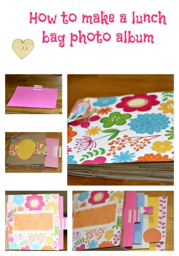 Make a Paper Lunch Bag Photo Album #DIY #Craft - This Mama Loves
