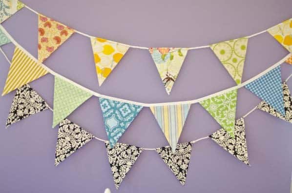 EASY Pennant Banner Craft Tutorial