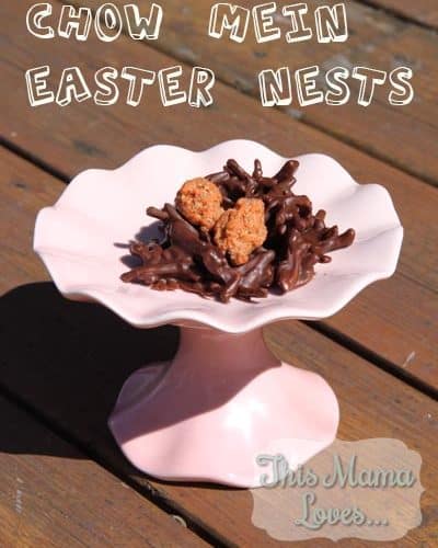 Chow Mein Easter Nests