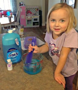 DIY 3 Ingredient Bubbles - This Mama Loves