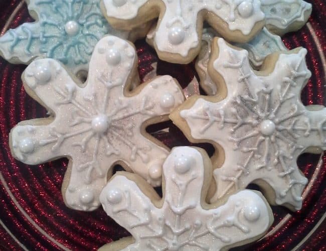 snowflake cookie