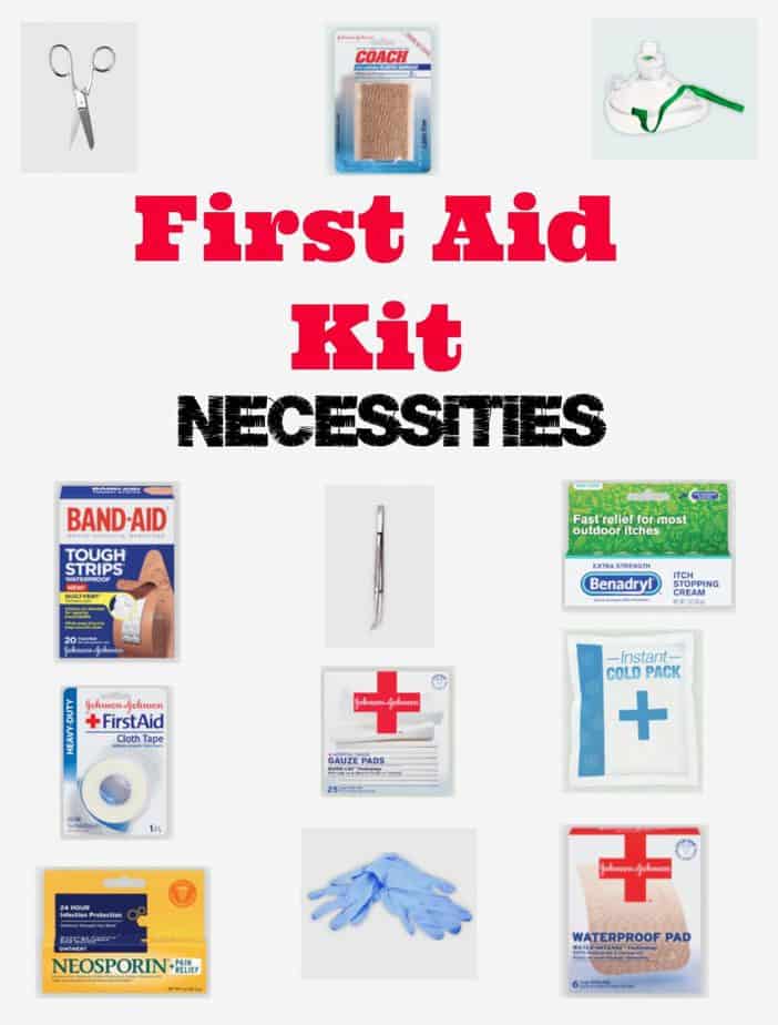 First Aid Kit Necessities (with savings) #Moms4JNJConsumer