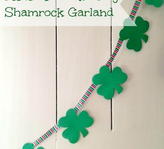 DIY Shamrock Garland