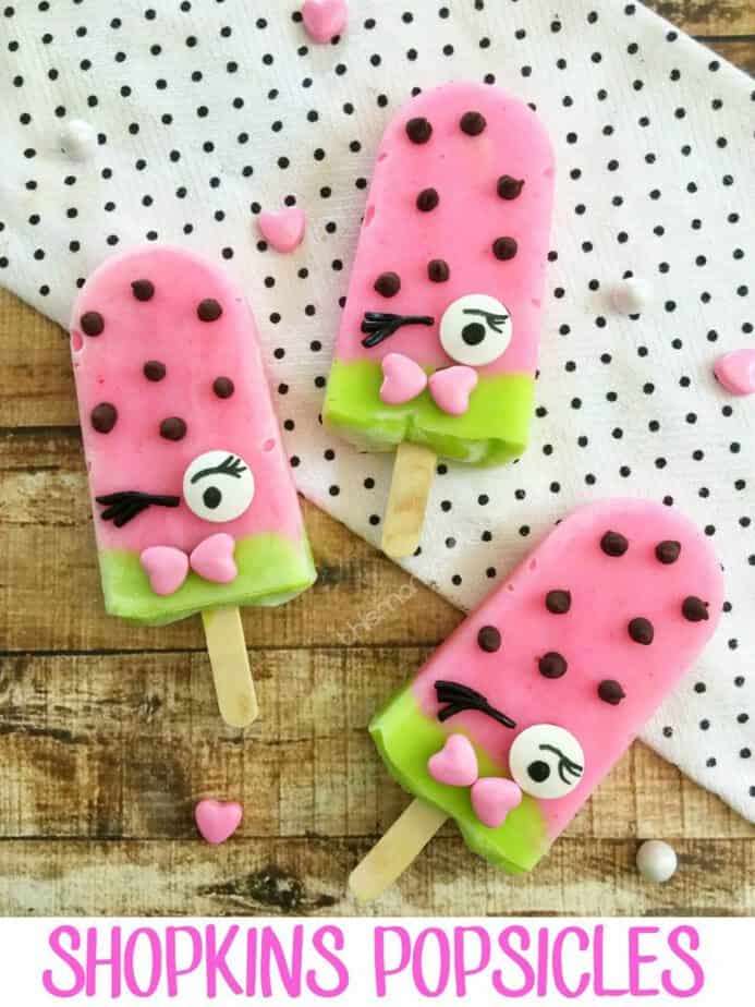 Shopkins Party Idea: Shopkins Popsicles | This Mama Loves