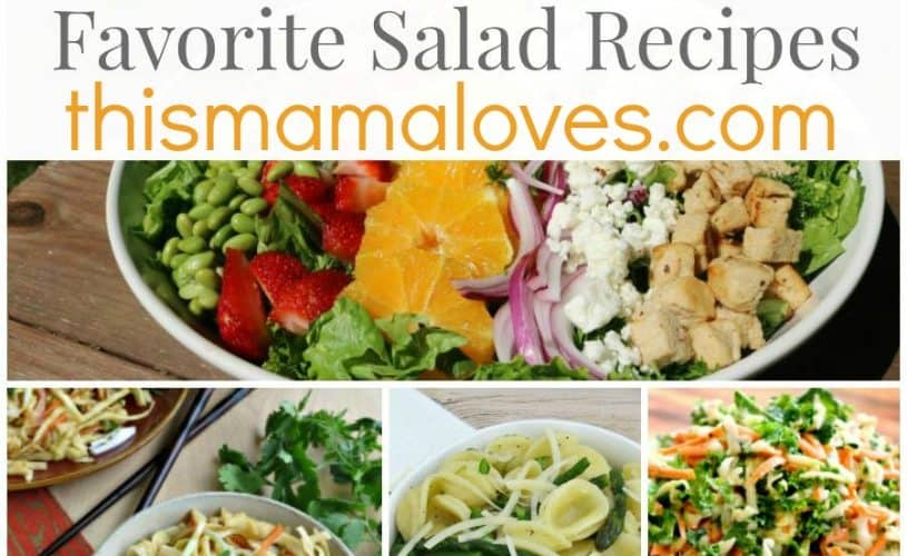 Delicious Dishes Recipes Link Party 29: Salads - This Mama Loves