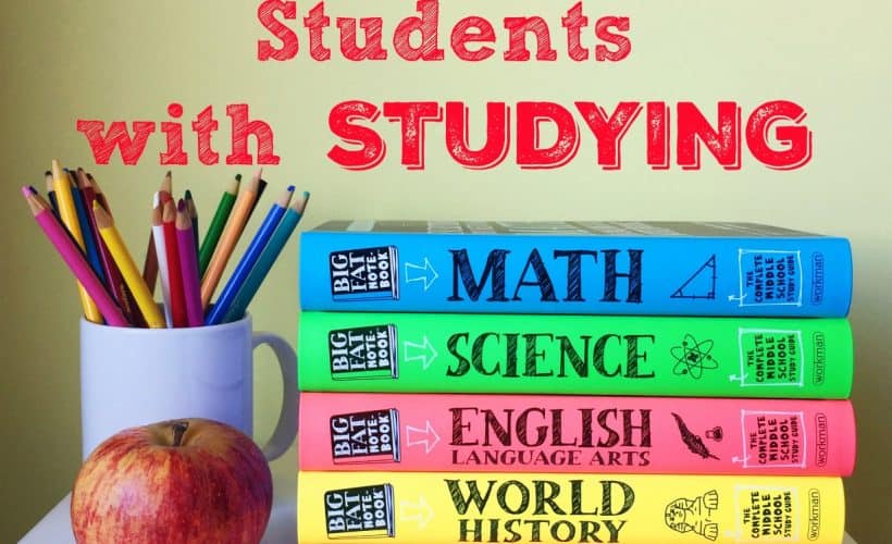 Helping Middle School Students with Studying- This Mama Loves