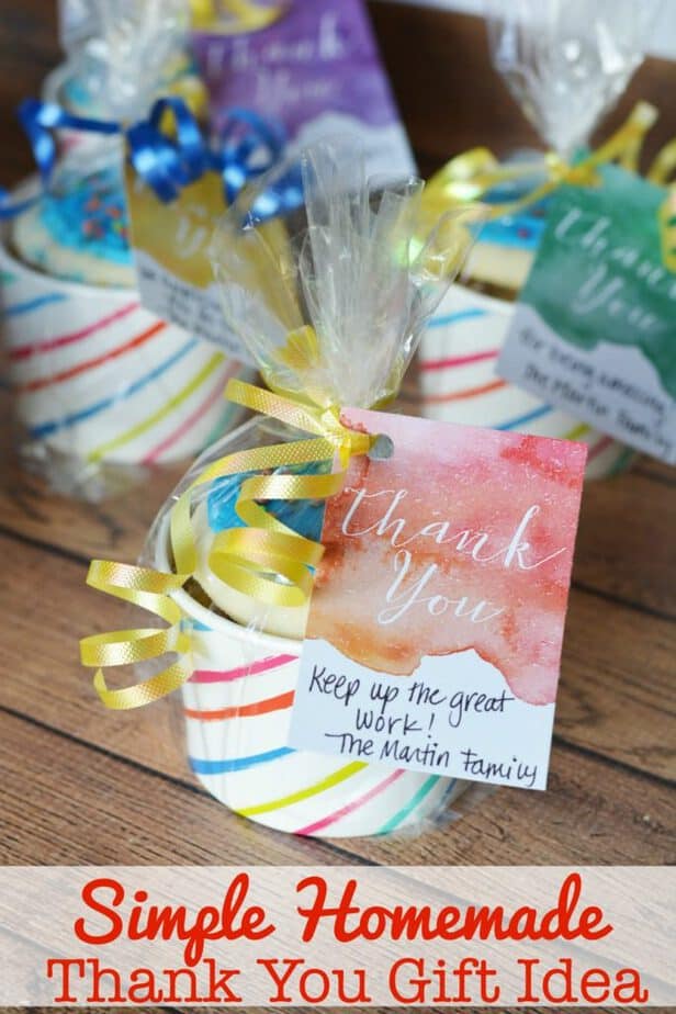 Simple Homemade Thank You Gift Idea Free Printable This Mama Loves