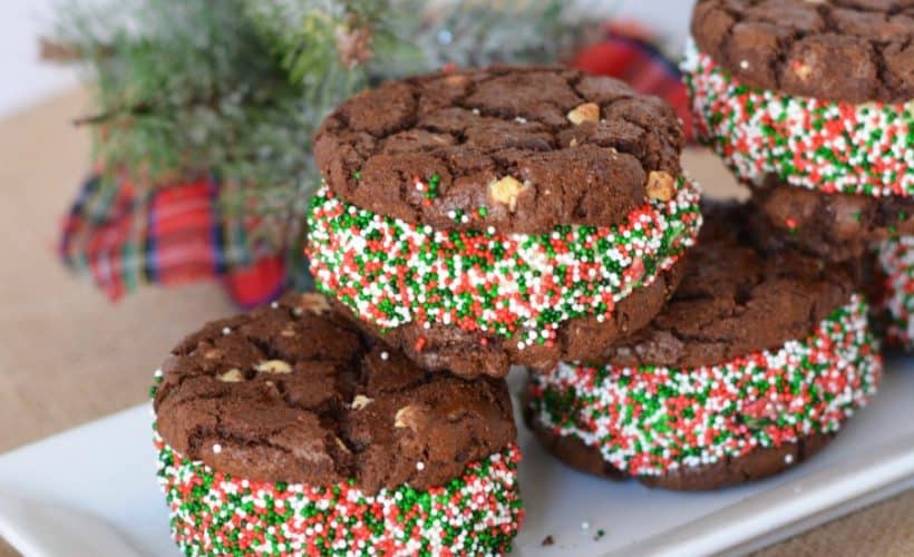 Easy Ice Cream Cookie Sandwiches from This Mama Loves