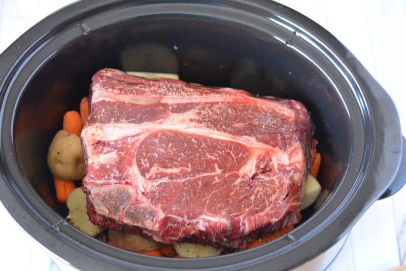 Slow Cooker Coffee Rubbed Roast - This Mama Loves