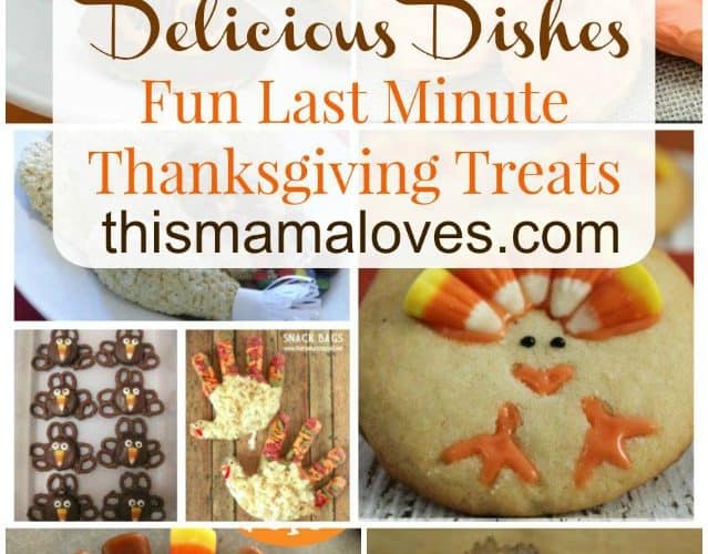 Thanksgiving Treats recipes and recipe party