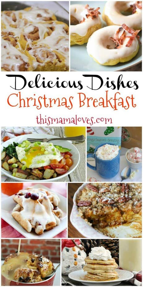 Delicious Dishes Recipe Party: Christmas Breakfast Ideas - This Mama Loves