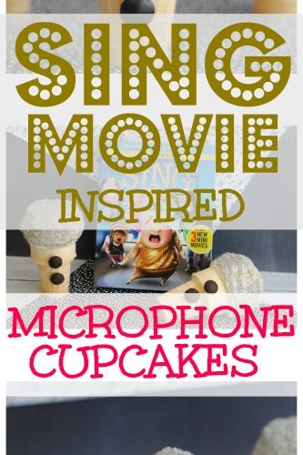 Sing Movie Inspired Microphone Cupcakes Recipe