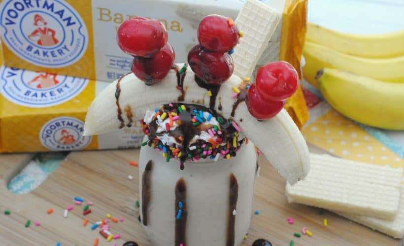 All Natural Banana Split Freakshake 5