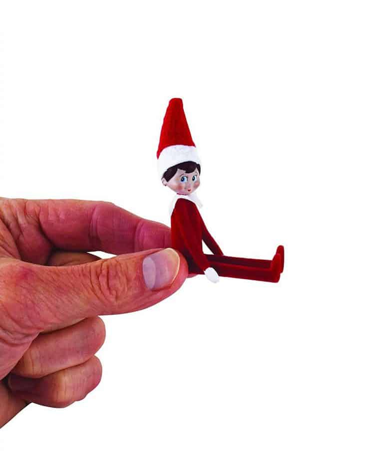 merry mini elf on the shelf