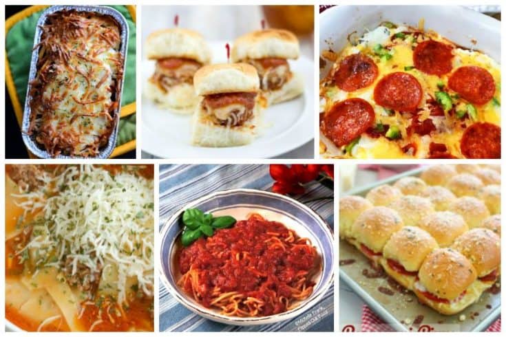 Italian Dinner Recipes Roundup This Mama Loves 735x490 