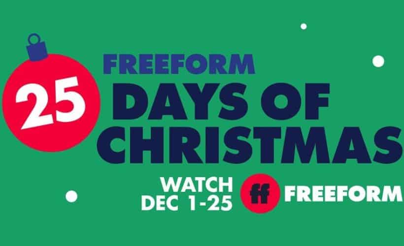 Freeform's 25 Days of Christmas schedule 2020