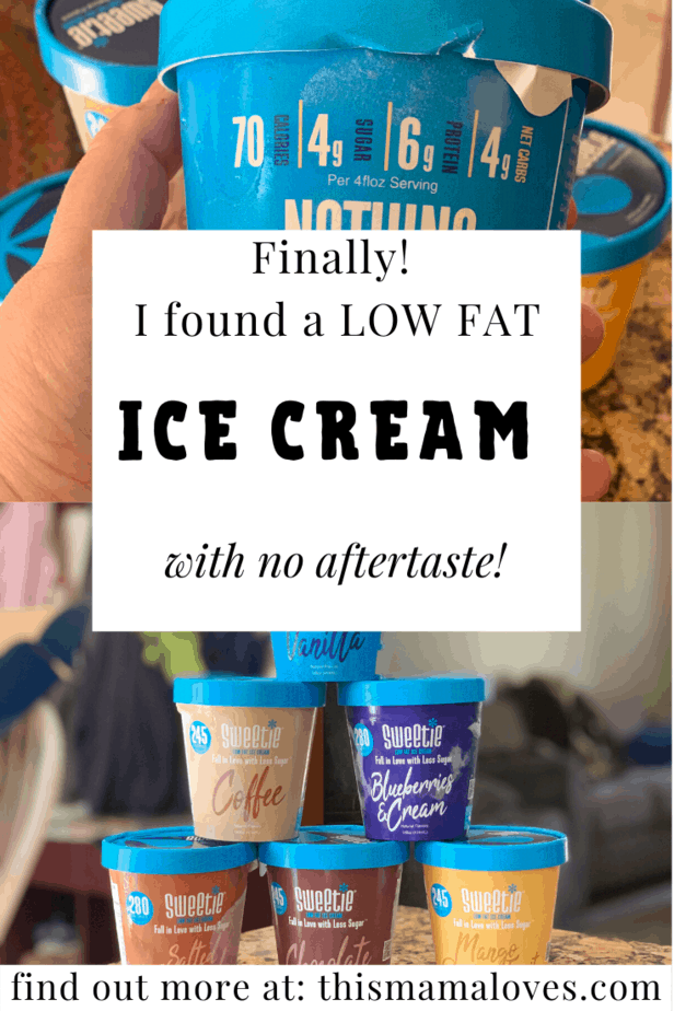 Guilt free ice cream with no aftertaste - This Mama Loves