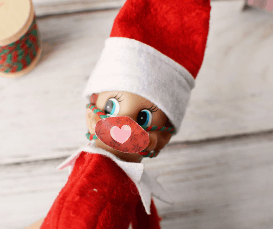 Elf On The Shelf Face Printable