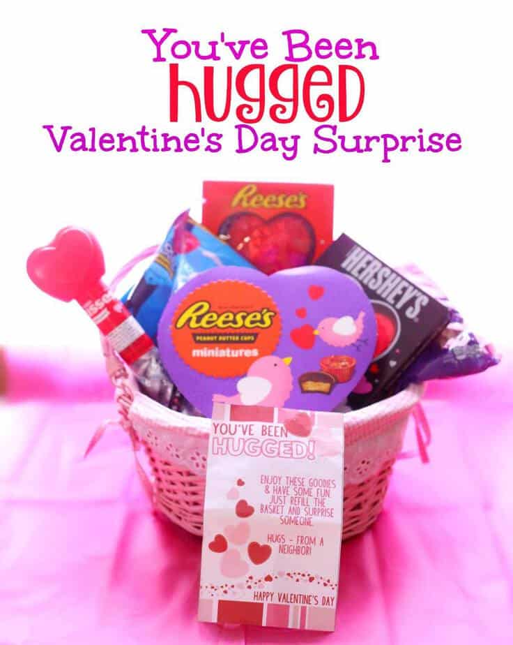 Special hugs for you Kids Valentine Gift Box